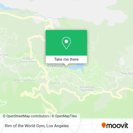 Rim of the World Gym map