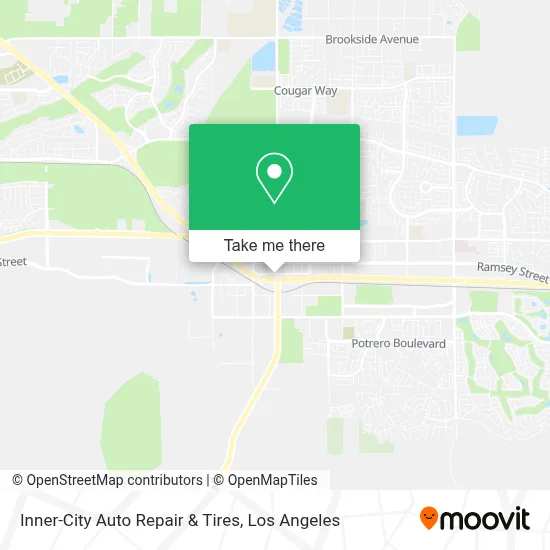 Inner-City Auto Repair & Tires map