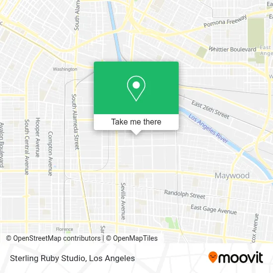 Sterling Ruby Studio map