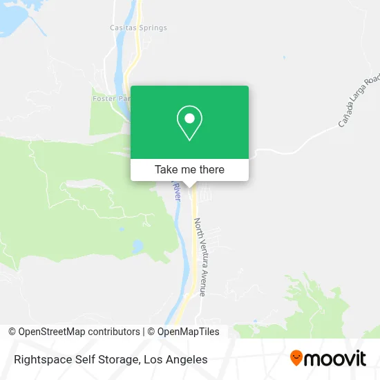 Rightspace Self Storage map