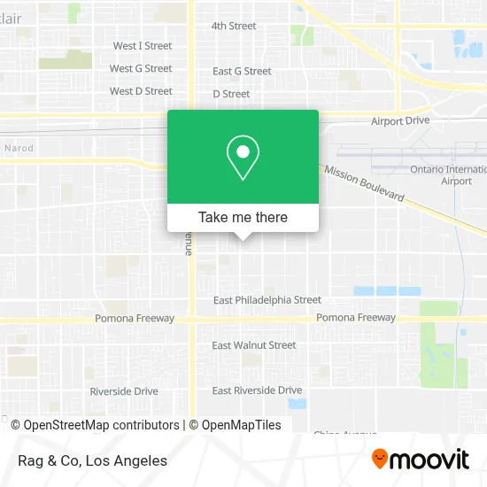 Rag & Co map