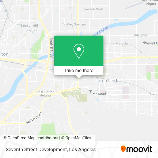 Seventh Street Development map
