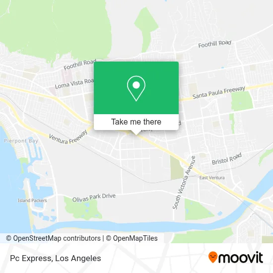Pc Express map