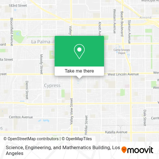 Science, Engineering, and Mathematics Building map