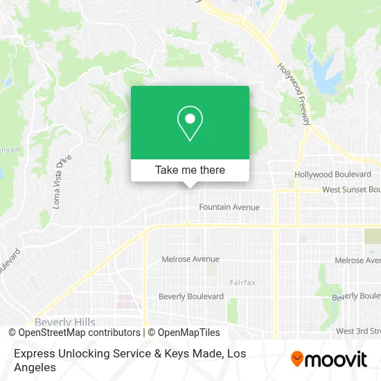 Express Unlocking Service & Keys Made map