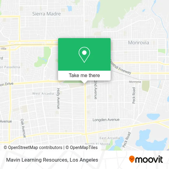 Mavin Learning Resources map