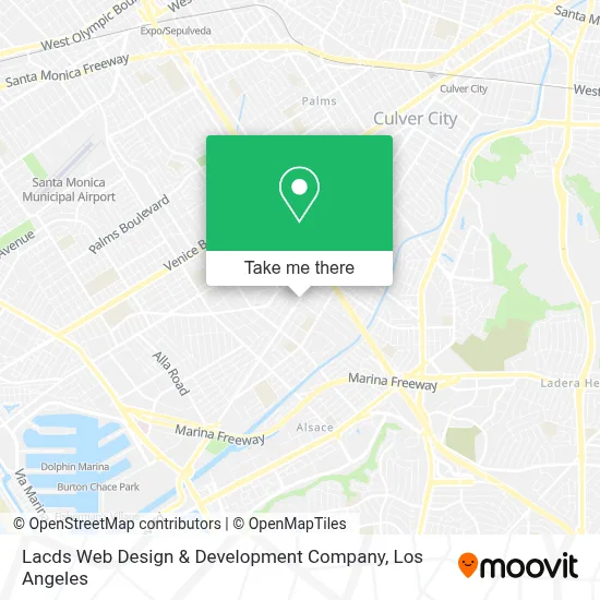 Lacds Web Design & Development Company map