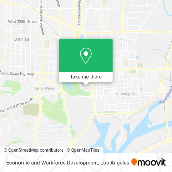 Economic and Workforce Development map