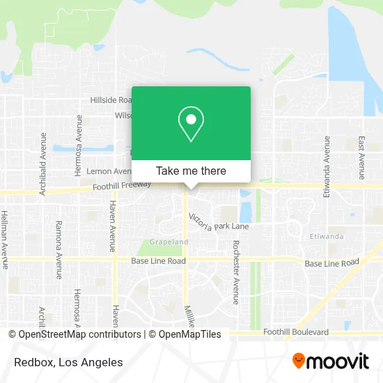 Redbox map