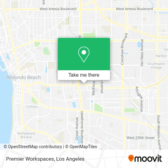 Premier Workspaces map