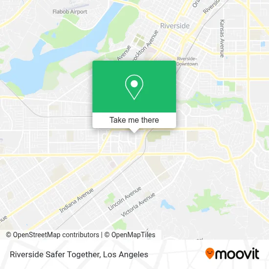 Riverside Safer Together map