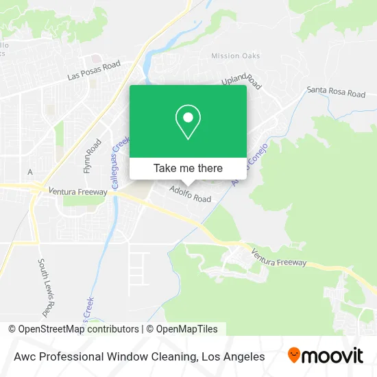 Awc Professional Window Cleaning map