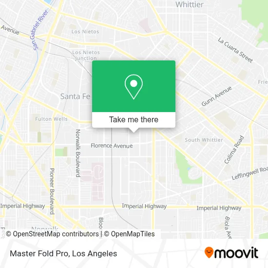 Master Fold Pro map