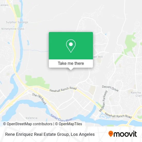 Rene Enriquez Real Estate Group map