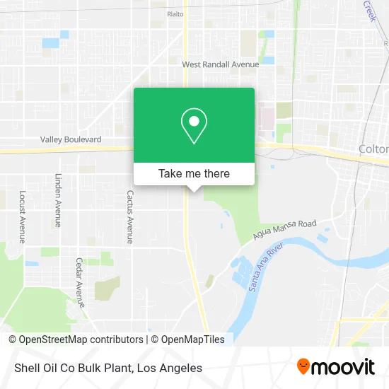 Shell Oil Co Bulk Plant map