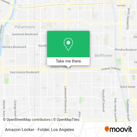 Amazon Locker - Folder map