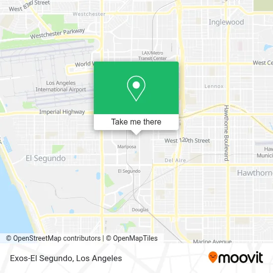 Exos-El Segundo map