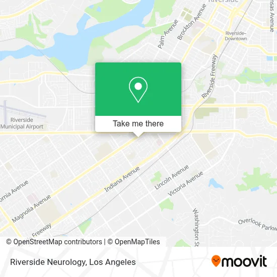 Riverside Neurology map