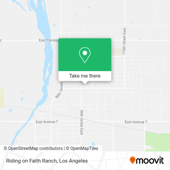 Riding on Faith Ranch map