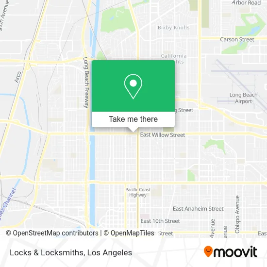 Locks & Locksmiths map