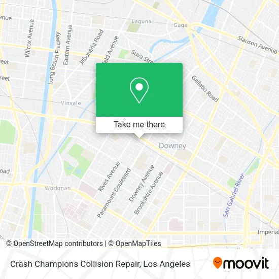 Crash Champions Collision Repair map