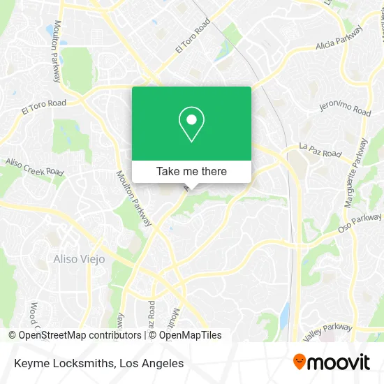 Keyme Locksmiths map