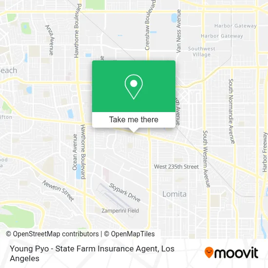 Young Pyo - State Farm Insurance Agent map