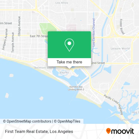 First Team Real Estate map
