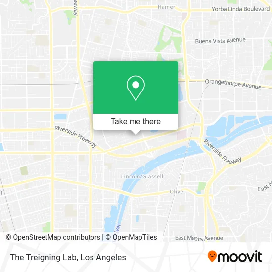 The Treigning Lab map