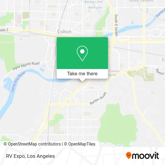RV Expo map