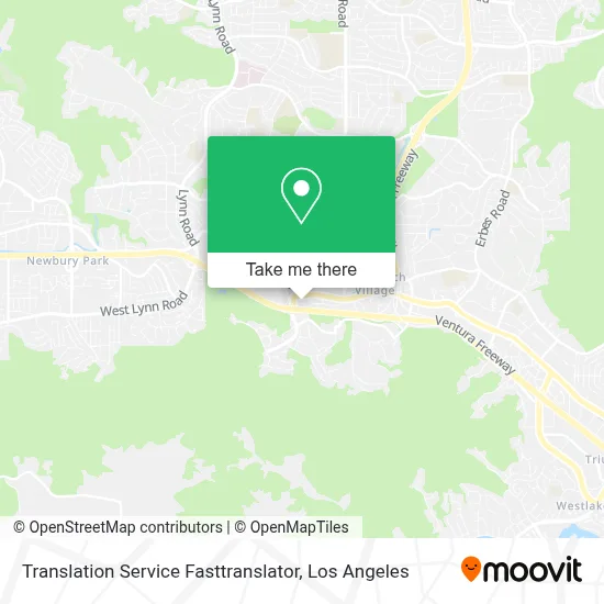 Translation Service Fasttranslator map