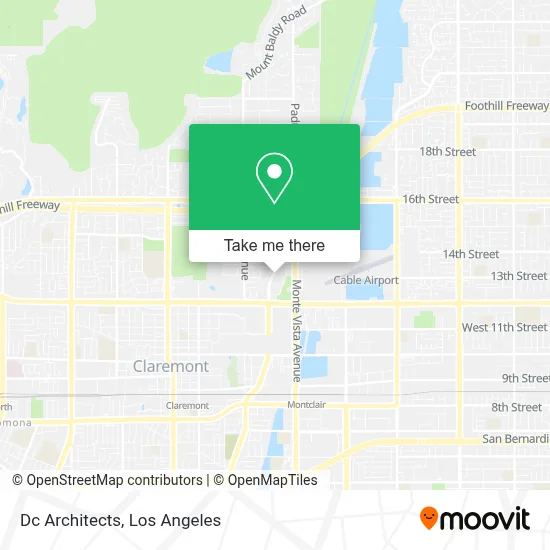 Dc Architects map