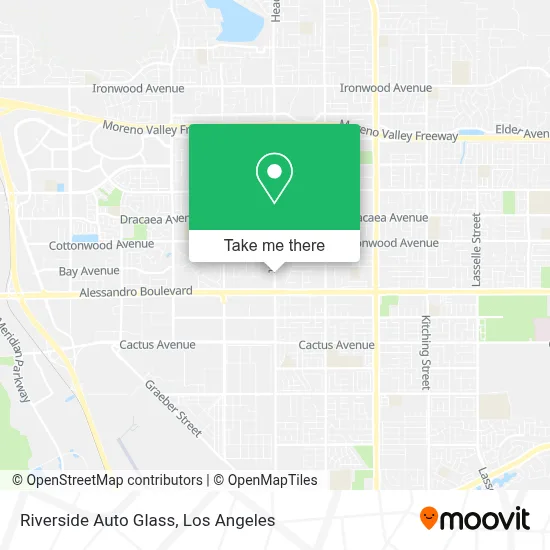 Riverside Auto Glass map