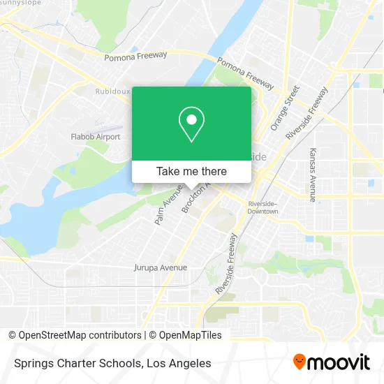 Springs Charter Schools map