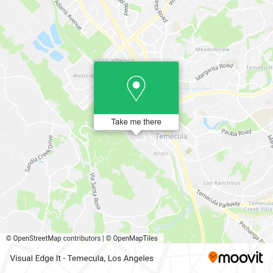 Visual Edge It - Temecula map
