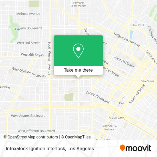 Intoxalock Ignition Interlock map
