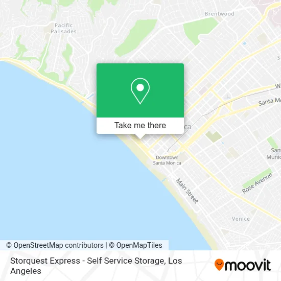 Storquest Express - Self Service Storage map