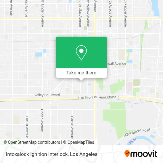 Intoxalock Ignition Interlock map
