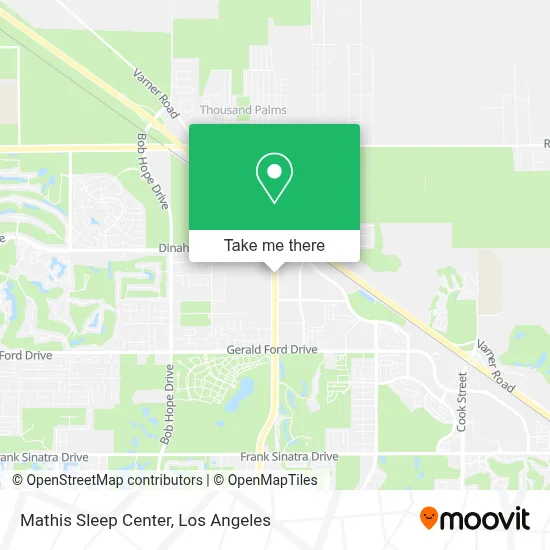Mathis Sleep Center map