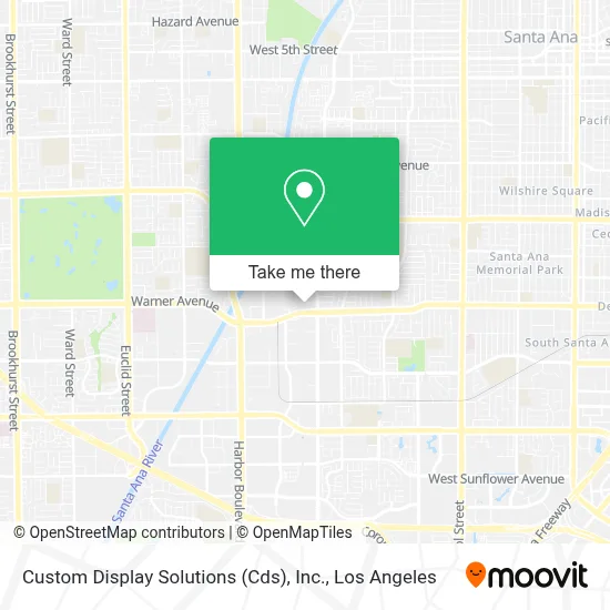 Custom Display Solutions (Cds), Inc. map