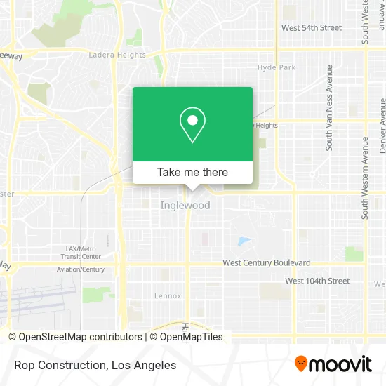 Rop Construction map