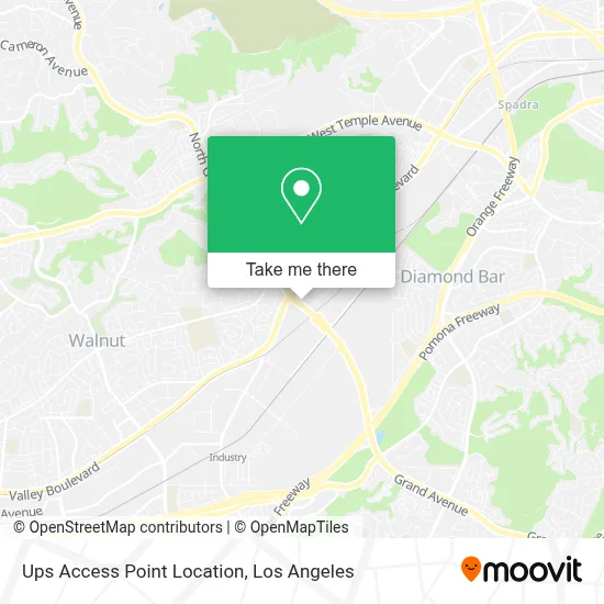 Ups Access Point Location map