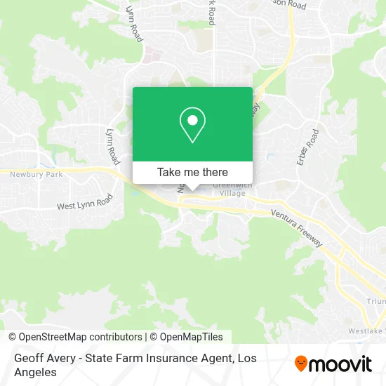Geoff Avery - State Farm Insurance Agent map