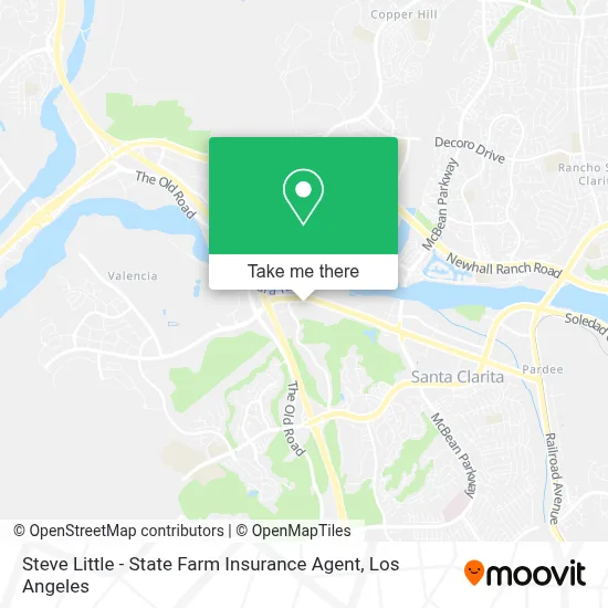 Steve Little - State Farm Insurance Agent map