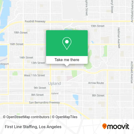 First Line Staffing map