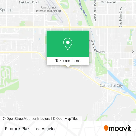 Rimrock Plaza map