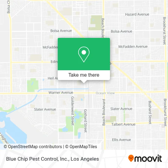 Blue Chip Pest Control, Inc. map