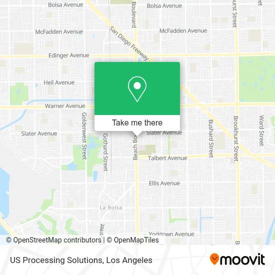US Processing Solutions map