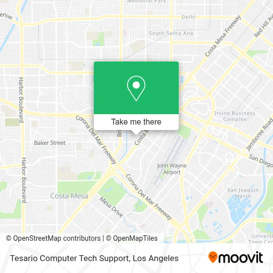 Tesario Computer Tech Support map
