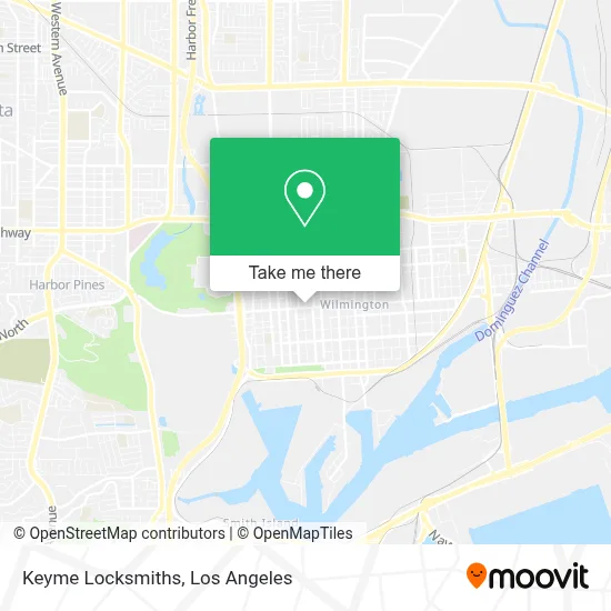 Keyme Locksmiths map